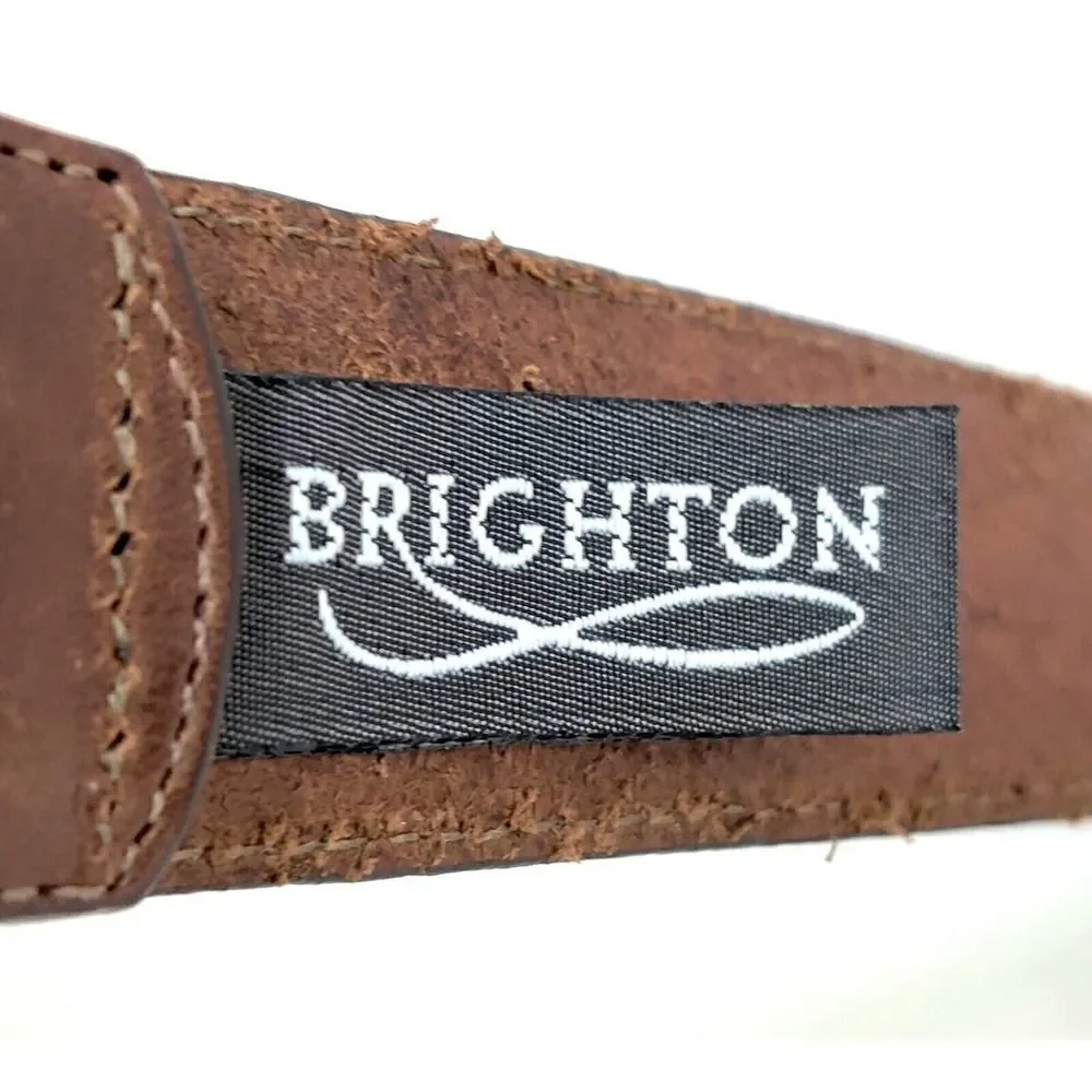 VTG Brighton BROWN GENUINE LEATHER 1.25